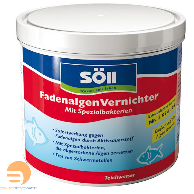 Средство против нитевидных водорослей FadenalgenVernichter 0.5 кг 