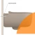 Унитаз подвесной EGO XL матовый жасмин Rimless 54 см c сиденьем Slim BERGES