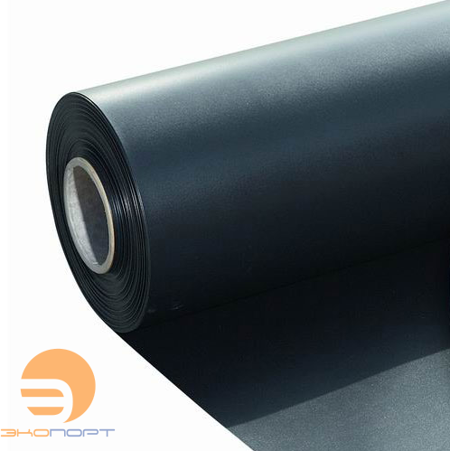 Пленка ПВХ изоляционная для искусственных водоемов, черная, 0,5 мм 4x50 m Teichfolie Ergis-Eurofilms