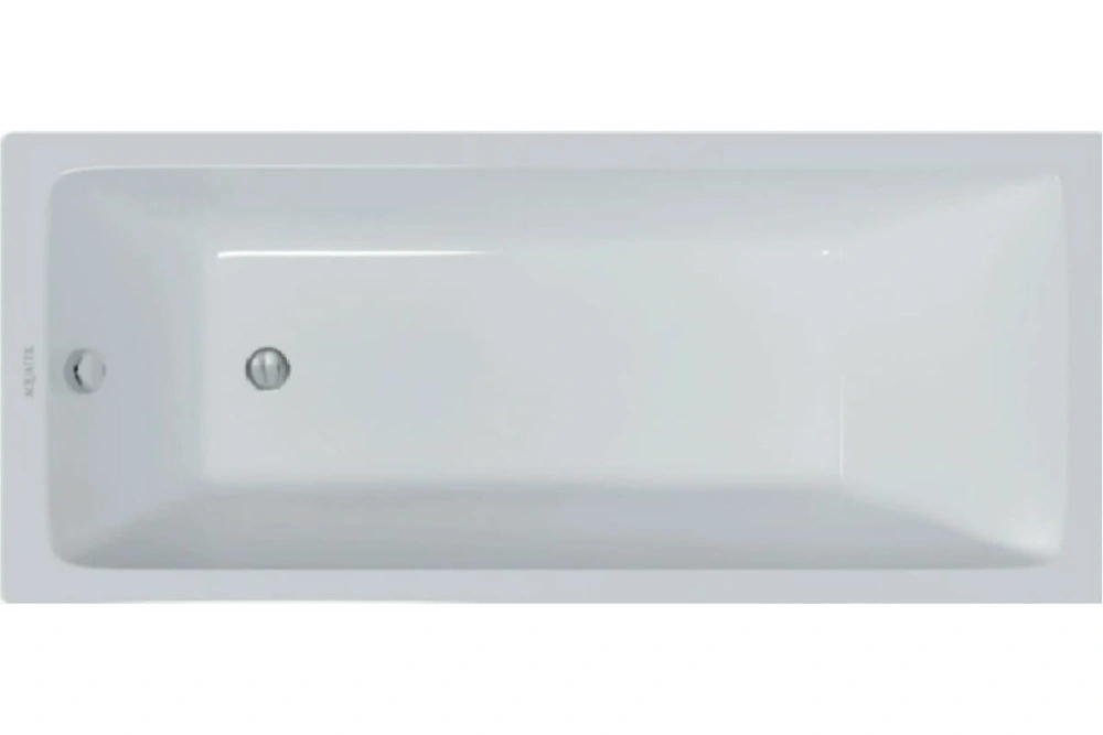 Ванна чугунная эмалированная АЛЬФА 1700x750x450 в комплекте с 4-мя ножками  AQUATEK