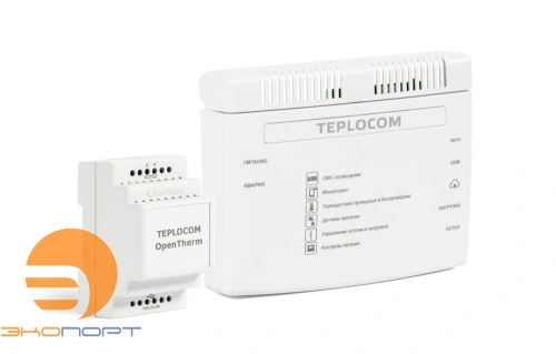 Теплоинформатор TEPLOCOM CLOUD + Opentherm